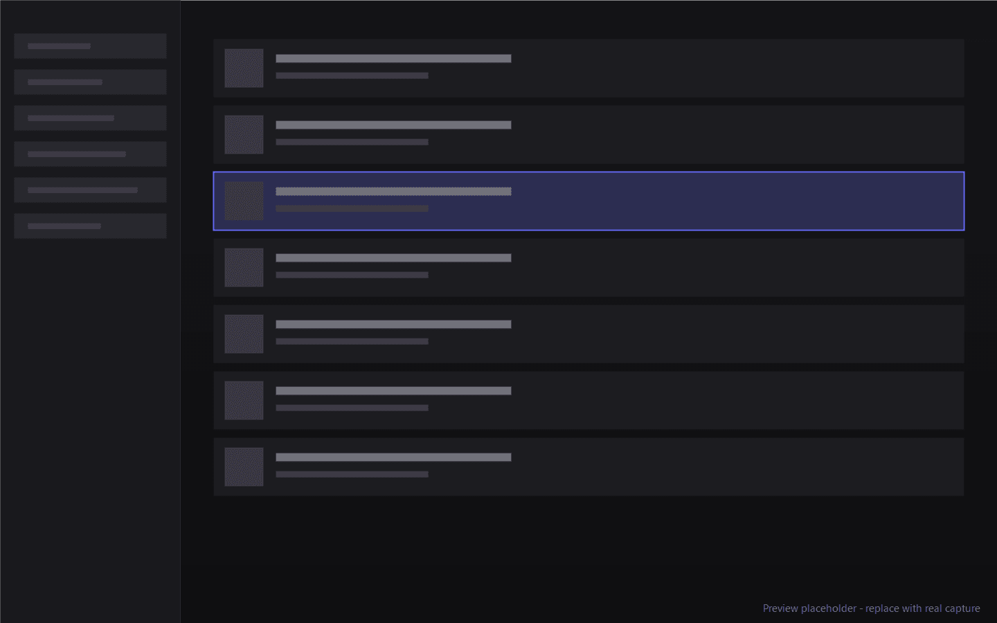 Named workspace snapshots in NoteVault